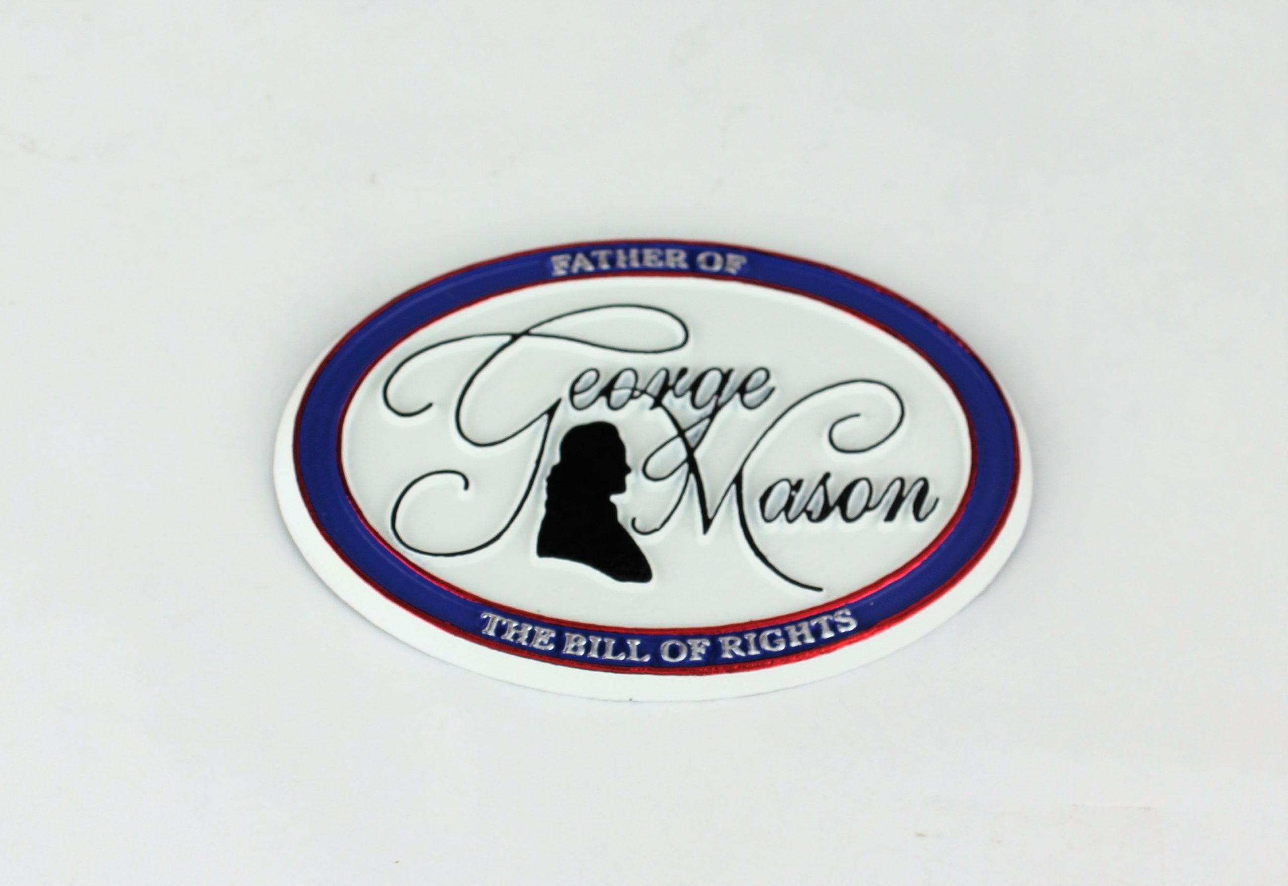 George Mason Oval Magnet