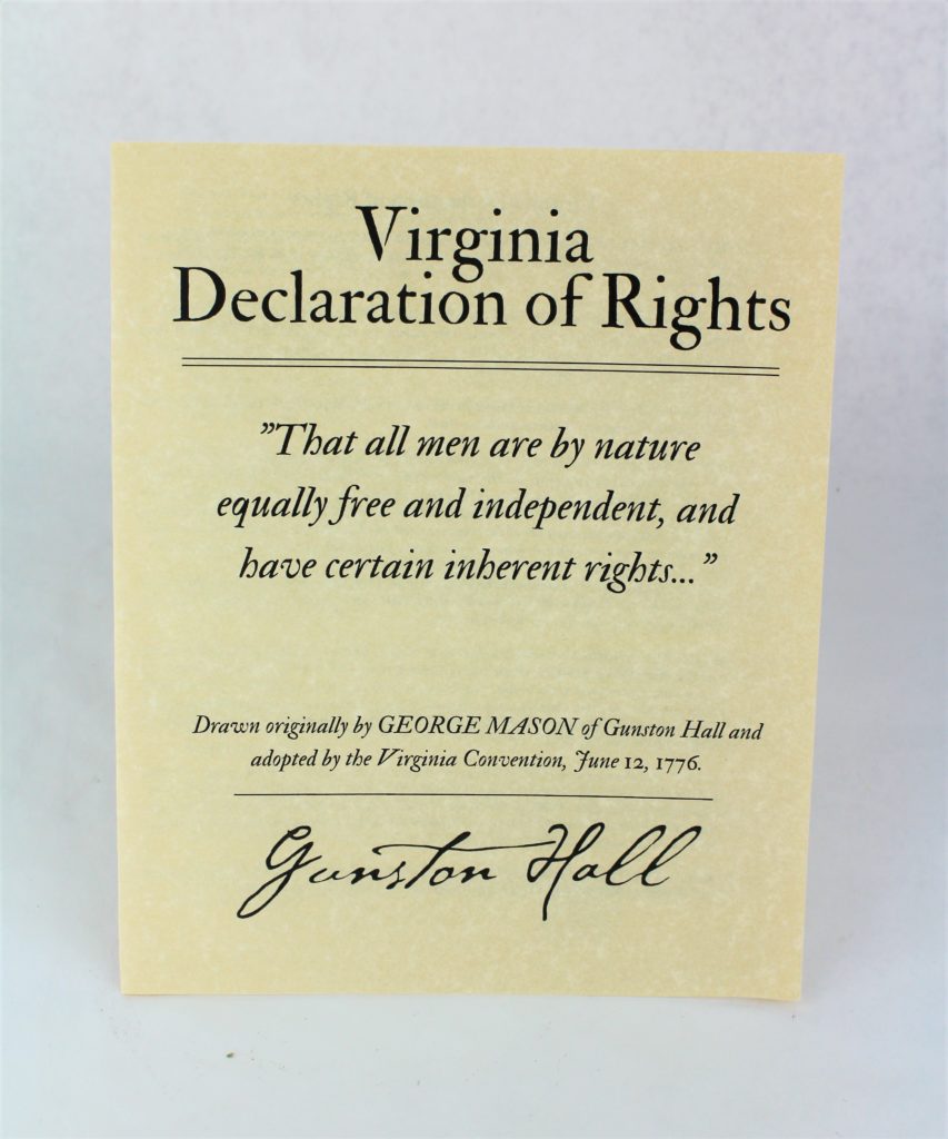 George mason essay