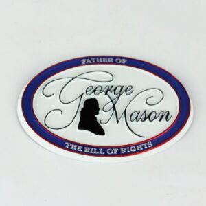 George Mason Oval Magnet