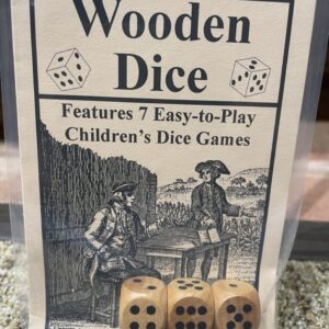 Colonial Games - Wooden Dice